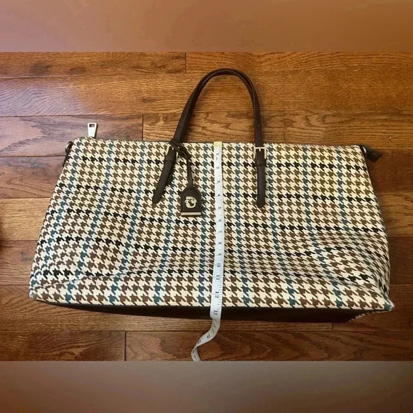 Spartina 449 Houndstooth Travel Bag - Picture 14 of 16